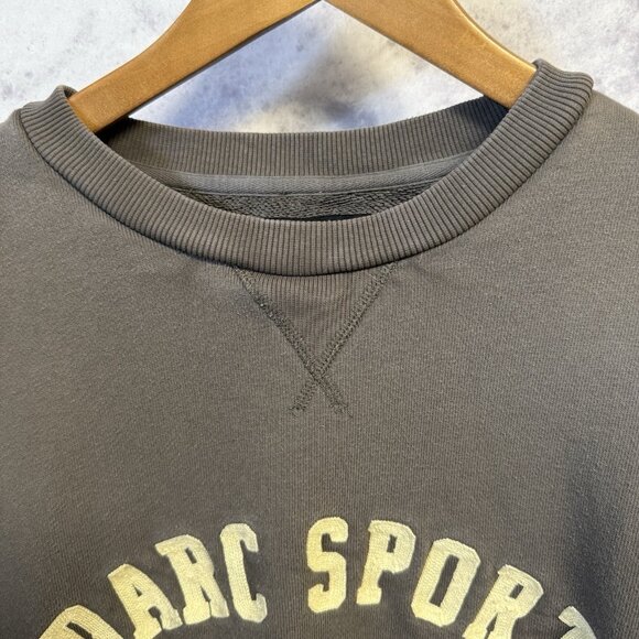Darc Sport Wolves Sweatshirt Mens Large Gray Crew Neck Embroidered Gym Limited - Picture 3 of 9